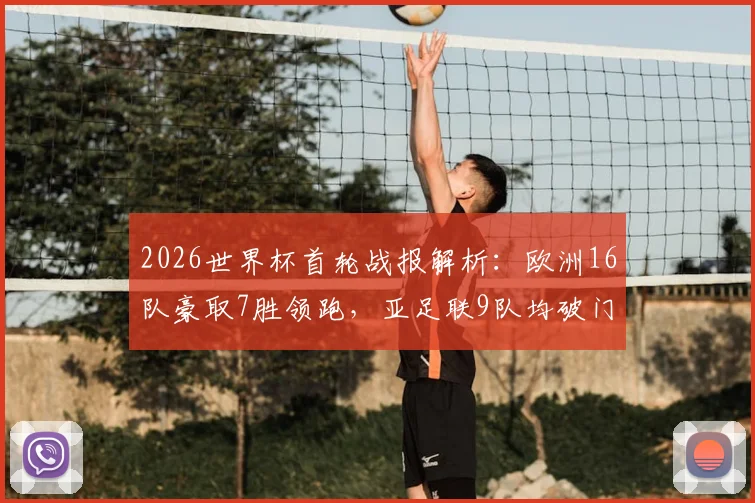 2026世界杯首轮战报解析：欧洲16队豪取7胜领跑，亚足联9队均破门展现进步，附各大洲实力对比深度观察